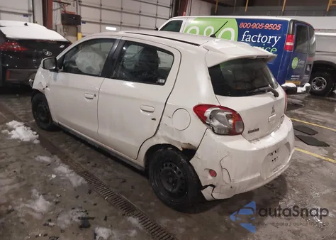 2015 Mitsubishi Mirage De from USA, damaged, VIN ML32A3HJ9FH048839